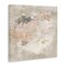 Stupell Industries Distressed Pale Neutrals Canvas Wall Art Design by Suzanne Nicoll